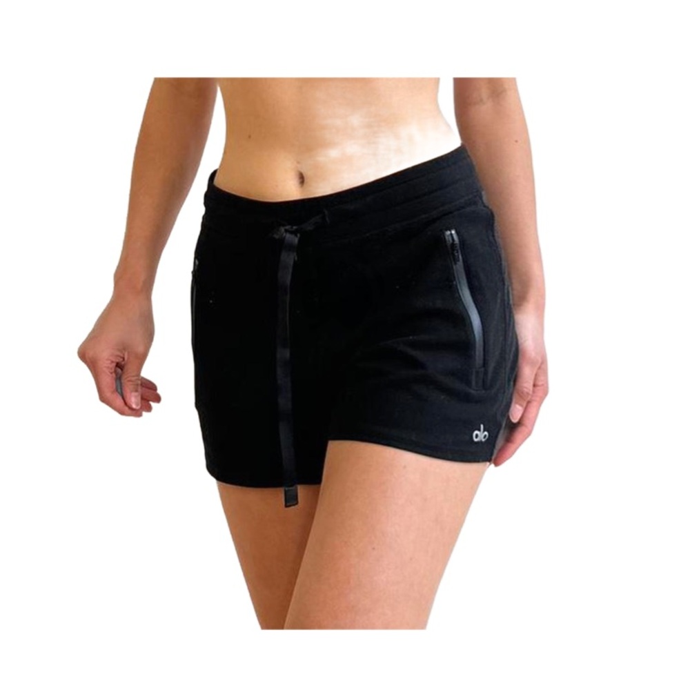 ALO Yoga Women's Athletic Black Shorts